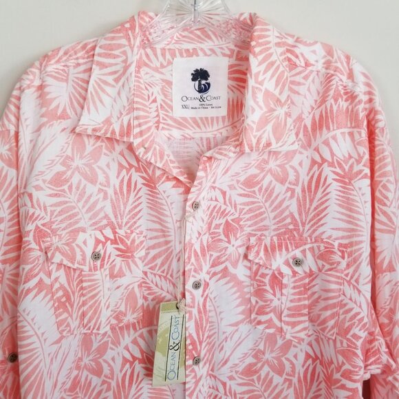 Ocean & Coast Linen Tunic XXL NWT - Picture 2 of 5